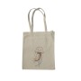 Tote Hand Emboidered jelly fish